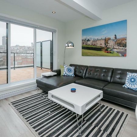 魁北克Penthouse On Charest - With Parking And Gym公寓 外观 照片