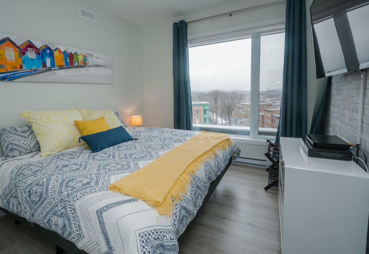 魁北克Penthouse On Charest - With Parking And Gym公寓 外观 照片