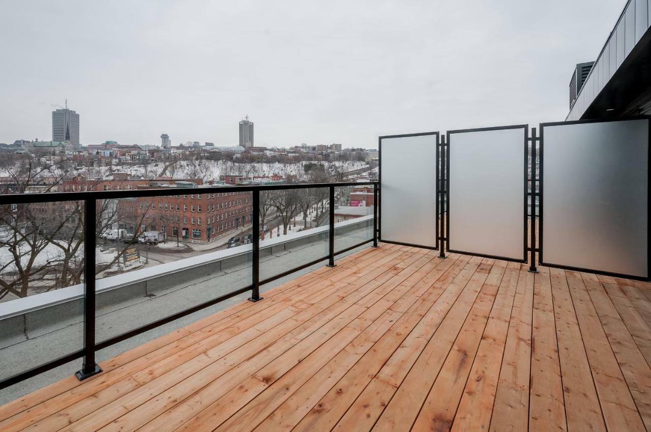 魁北克Penthouse On Charest - With Parking And Gym公寓 外观 照片