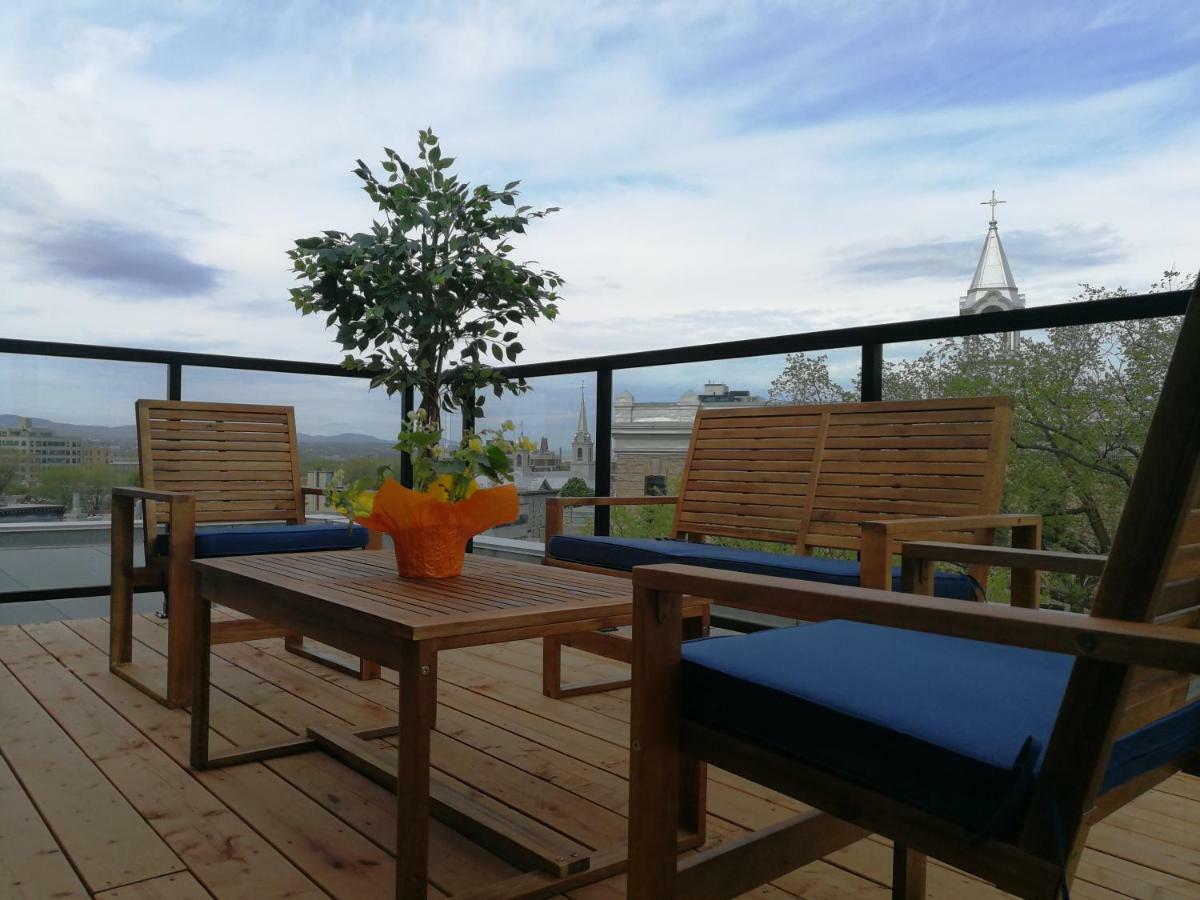 魁北克Penthouse On Charest - With Parking And Gym公寓 外观 照片